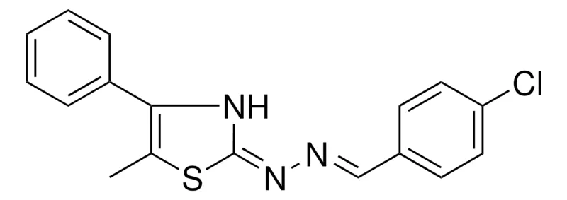 Sigma-Aldrich 4-CHLOROBENZALDEHYDE (5-METHYL-4-PHENYL-1,3-THIAZOL-2(3H)-YLIDENE)HYDRAZONE,AldrichCPR