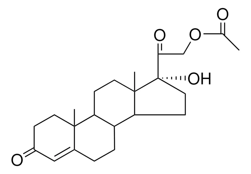 Sigma-Aldrich 17-ALPHA-HYDROXY-3,20-DIOXOPREGN-4-EN-21-YL ACETATE,AldrichCPR