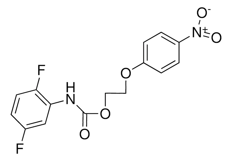 Sigma-Aldrich 2-(4-NITROPHENOXY)ETHYL N-(2,5-DIFLUOROPHENYL)CARBAMATE,AldrichCPR