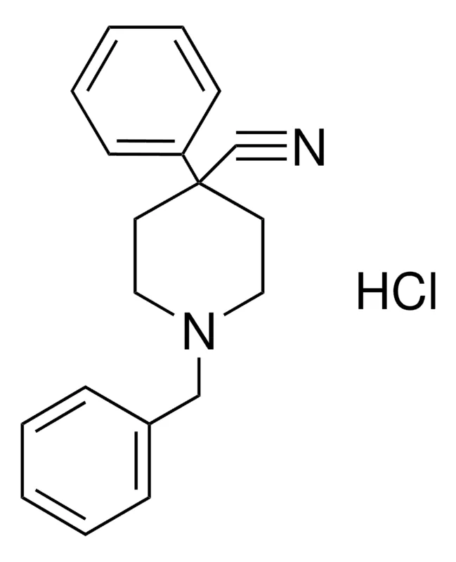 Sigma-Aldrich 1-BENZYL-4-CYANO-4-PHENYLPIPERIDINE HYDROCHLORIDE,AldrichCPR
