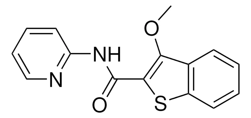 Sigma-Aldrich 3-METHOXY-N-(2-PYRIDINYL)-1-BENZOTHIOPHENE-2-CARBOXAMIDE,AldrichCPR