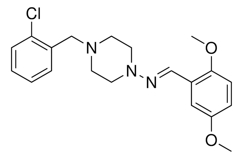 Sigma-Aldrich (4-(2-CHLORO-BENZYL)-PIPERAZIN-1-YL)-(2,5-DIMETHOXY-BENZYLIDENE)-AMINE，AldrichCPR