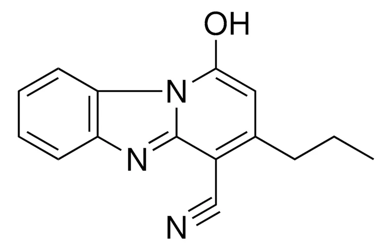 Sigma-Aldrich 1-HYDROXY-3-PROPYLPYRIDO(1,2-A)BENZIMIDAZOLE-4-CARBONITRILE,AldrichCPR