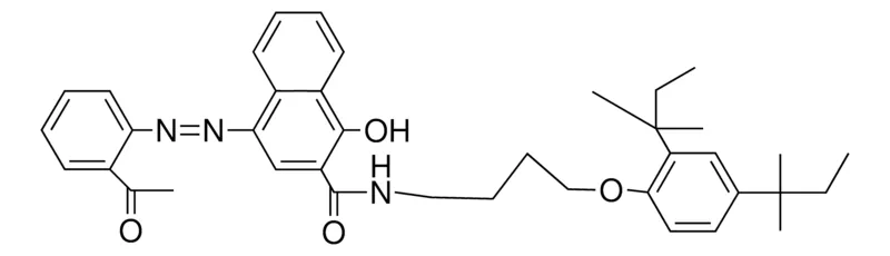 Sigma-Aldrich 4-(2-(ACETYLPHENYLAZO)-N-(4-(2,4-DI-T-PENT-PHENOXY)BUTYL)-1-HYDROXY-2-NAPHTHAMID,AldrichCPR