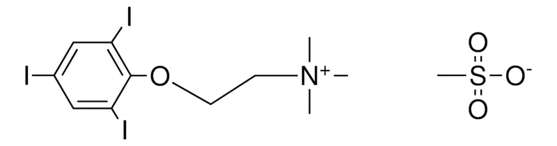 Sigma-Aldrich (2-(2,4,6-TRIIODOPHENOXY)-ETHYL)-TRIMETHYLAMMONIUM METHANESULFONATE,AldrichCPR