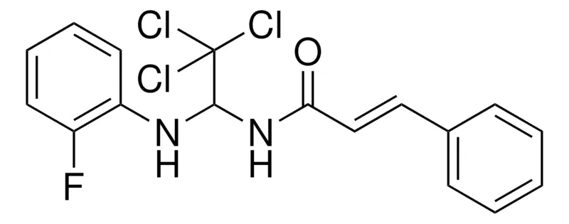 Sigma-Aldrich 3-PHENYL-N-(2,2,2-TRICHLORO-1-(2-FLUORO-PHENYLAMINO)-ETHYL)-ACRYLAMIDE,AldrichCPR