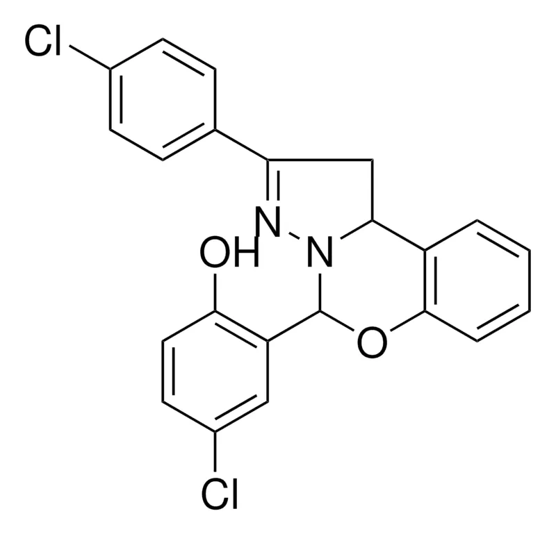 Sigma-Aldrich 4-CL-2-(2-(4-CL-PH)-1,9B-2H-5-OXA-3,3A-DIAZA-CYCLOPENTA(A)NAPHTHALEN-4-YL)PHENOL,AldrichCPR