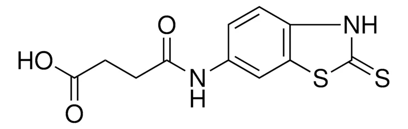 Sigma-Aldrich 4-OXO-4-((2-THIOXO-2,3-DIHYDRO-1,3-BENZOTHIAZOL-6-YL)AMINO)BUTANOIC ACID,AldrichCPR