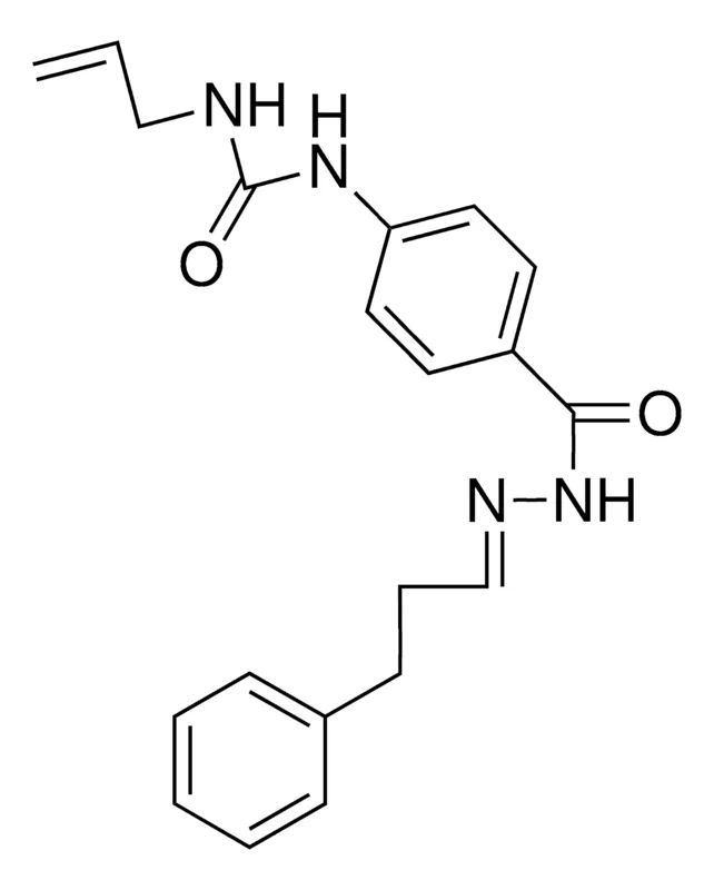 Sigma-Aldrich 4-(3-ALLYLUREIDO)BENZOIC (3-PHENYLPROPYLIDENE)HYDRAZIDE,AldrichCPR
