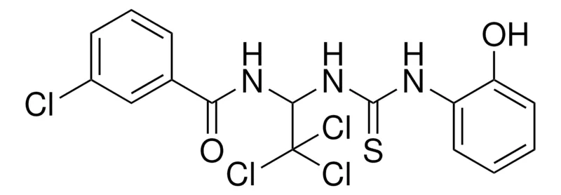Sigma-Aldrich 3-CHLORO-N-(2,2,2-TRICHLORO-1-[3-(2-HYDROXY-PHENYL)-THIOUREIDO]-ETHYL)-BENZAMIDE，AldrichCPR