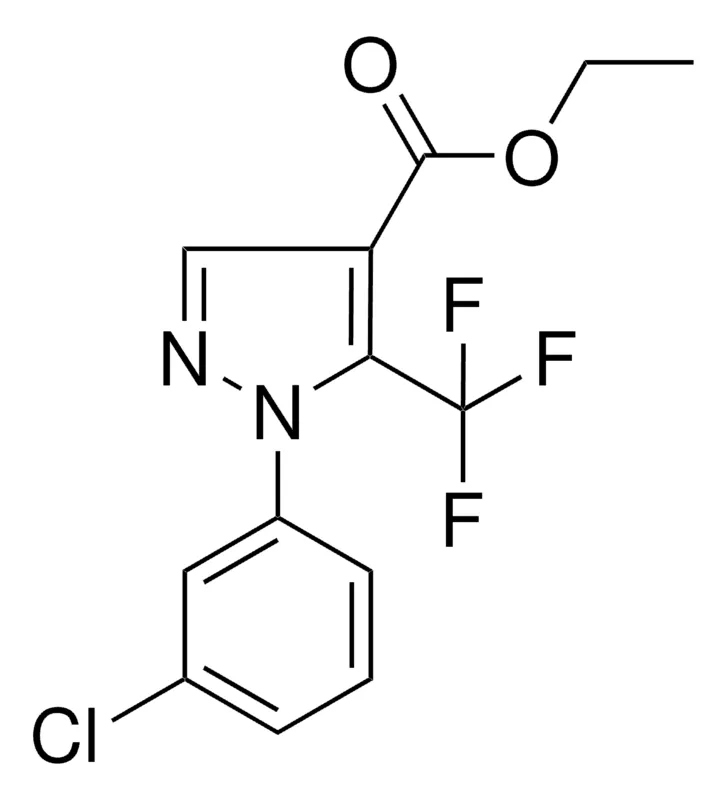 Sigma-Aldrich ETHYL 1-(3-CHLOROPHENYL)-5-(TRIFLUOROMETHYL)-1H-PYRAZOLE-4-CARBOXYLATE,AldrichCPR