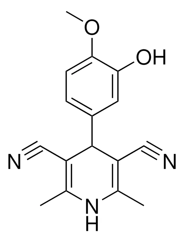 Sigma-Aldrich 4-(3-HO-4-METHOXY-PHENYL)-2,6-DIMETHYL-1,4-DIHYDRO-PYRIDINE-3,5-DICARBONITRILE，AldrichCPR