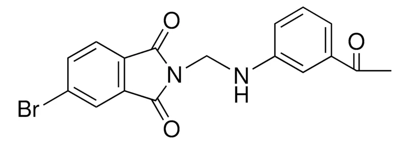 Sigma-Aldrich 2-((3-ACETYL-PHENYLAMINO)-METHYL)-5-BROMO-ISOINDOLE-1,3-DIONE,AldrichCPR