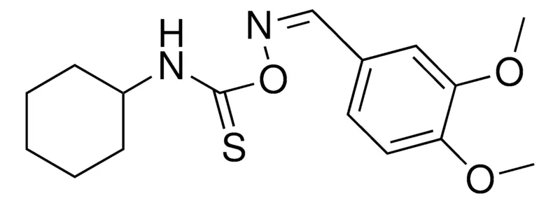 Sigma-Aldrich O-(3,4-DIMETHOXYBENZYLIDENEAMINO) N-CYCLOHEXYLTHIOCARBAMATE,AldrichCPR