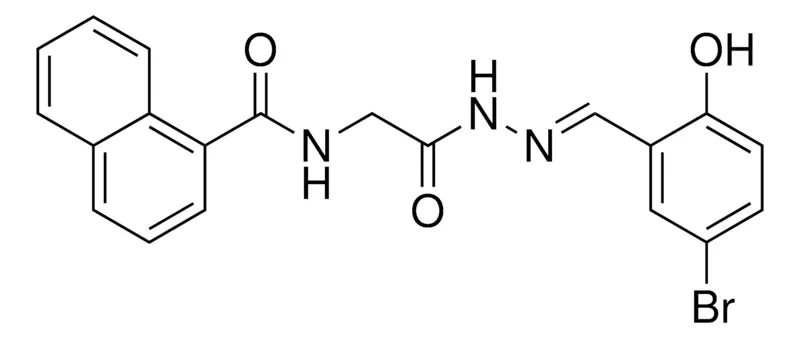 Sigma-Aldrich N-(2-(2-(5-BROMO-2-HYDROXYBENZYLIDENE)HYDRAZINO)-2-OXOETHYL)-1-NAPHTHAMIDE，AldrichCPR