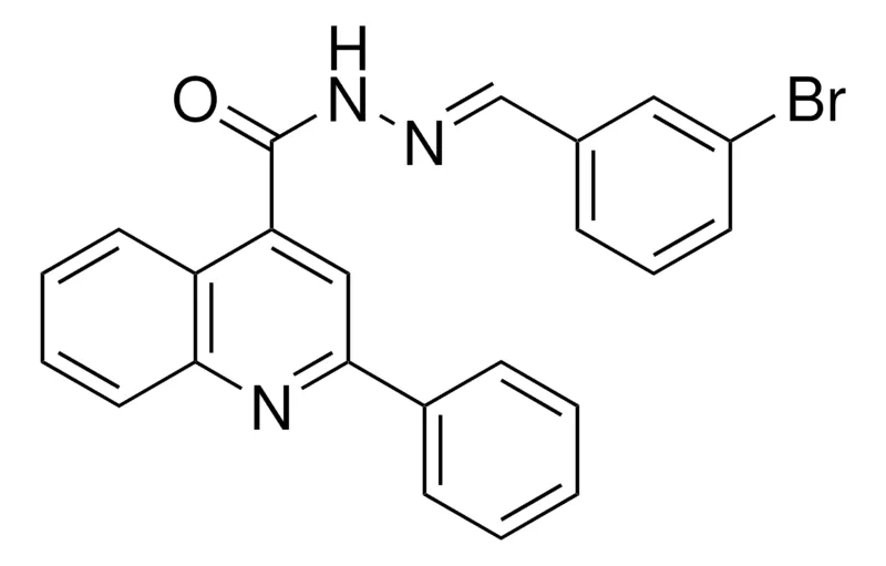 Sigma-Aldrich 2-PHENYL-QUINOLINE-4-CARBOXYLIC ACID (3-BROMO-BENZYLIDENE)-HYDRAZIDE,AldrichCPR