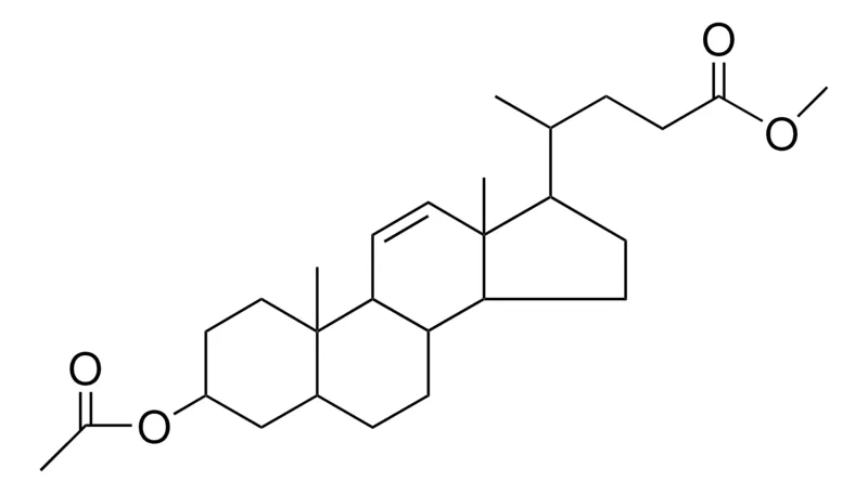 Sigma-Aldrich METHYL 3-BETA-ACETOXY-5-BETA-CHOL-11-EN-24-OATE,AldrichCPR