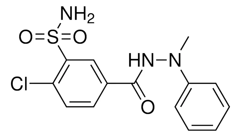 Sigma-Aldrich 2-CHLORO-5-((2-METHYL-2-PHENYLHYDRAZINO)CARBONYL)BENZENESULFONAMIDE,AldrichCPR