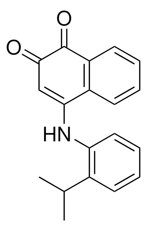 Sigma-Aldrich 4-(2-ISOPROPYLANILINO)-1,2-NAPHTHALENEDIONE,AldrichCPR