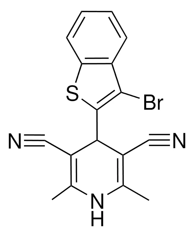 Sigma-Aldrich 4-(3-BROMO-1-BENZOTHIEN-2-YL)-2,6-DIMETHYL-1,4-DIHYDRO-3,5-PYRIDINEDICARBONITRILE,AldrichCPR