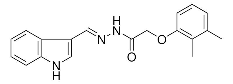 Sigma-Aldrich 2-(2,3-DIMETHYL-PHENOXY)-ACETIC ACID (1H-INDOL-3-YLMETHYLENE)-HYDRAZIDE,AldrichCPR
