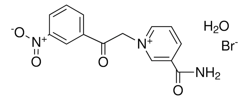 Sigma-Aldrich 3-CARBAMOYL-1-(2-(3-NITRO-PHENYL)-2-OXO-ETHYL)-PYRIDINIUM, BROMIDE HYDRATE,AldrichCPR