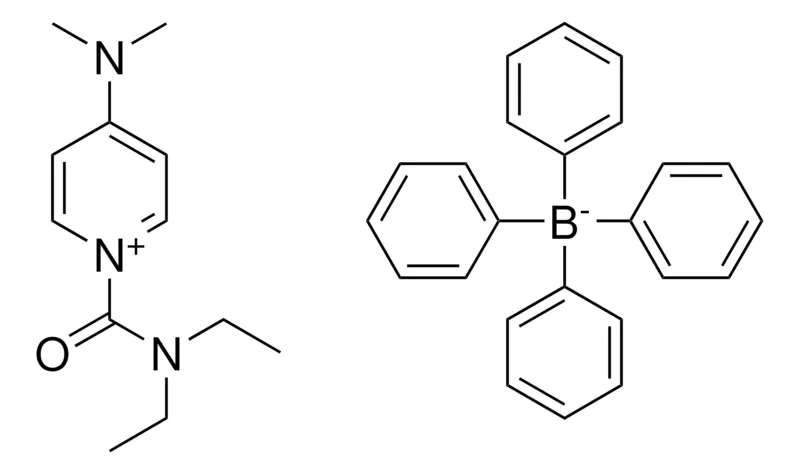 Sigma-Aldrich 1-((DIETHYLAMINO)CARBONYL)-4-(DIMETHYLAMINO)PYRIDINIUM TETRAPHENYLBORATE(1-),AldrichCPR
