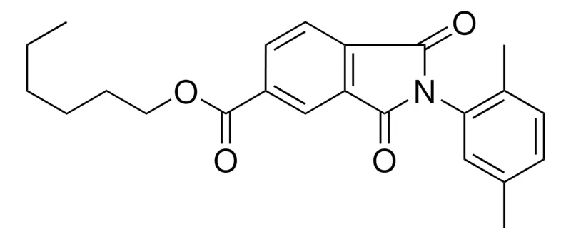 Sigma-Aldrich 2(2,5-DI-ME-PH)-1,3-DIOXO-2,3-DIHYDRO-1H-ISOINDOLE-5-CARBOXYLIC ACID HEXYL ESTER,AldrichCPR