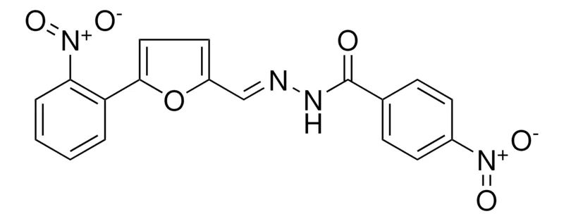 Sigma-Aldrich 4-NITRO-BENZOIC ACID (5-(2-NITRO-PHENYL)-FURAN-2-YLMETHYLENE)-HYDRAZIDE,AldrichCPR