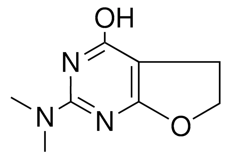 Sigma-Aldrich 2-DIMETHYLAMINO-5,6-DIHYDRO-FURO(2,3-D)PYRIMIDIN-4-OL,AldrichCPR