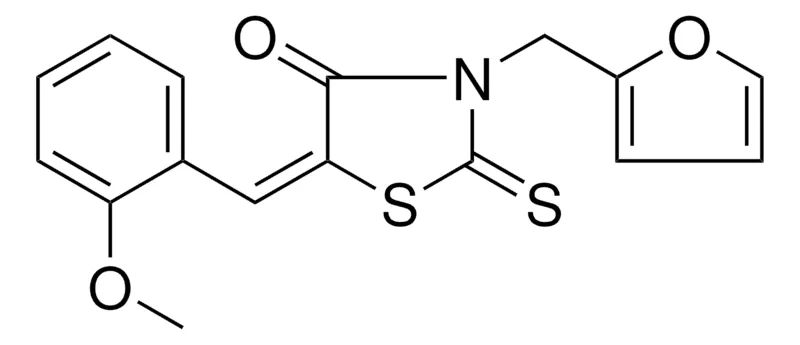 Sigma-Aldrich 3-FURAN-2-YLMETHYL-5-(2-METHOXY-BENZYLIDENE)-2-THIOXO-THIAZOLIDIN-4-ONE，AldrichCPR