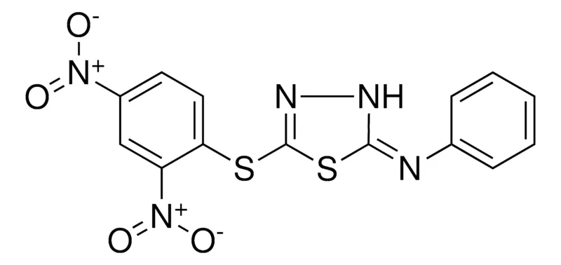 Sigma-Aldrich N-(5-((2,4-DINITROPHENYL)THIO)-1,3,4-THIADIAZOL-2(3H)-YLIDENE)ANILINE,AldrichCPR