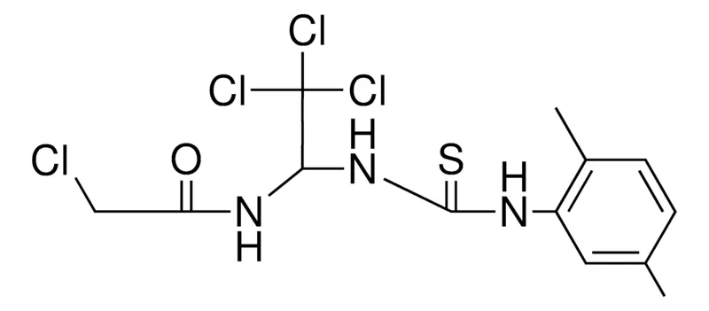 Sigma-Aldrich 2-CL-N-(2,2,2-TRICHLORO-1-(3-(2,5-DIMETHYL-PHENYL)-THIOUREIDO)-ETHYL)-ACETAMIDE，AldrichCPR
