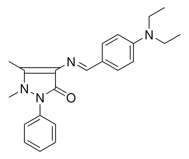 Sigma-Aldrich 4-(4-(DIETHYLAMINO)BENZYLIDENEAMINO)ANTIPYRINE,AldrichCPR