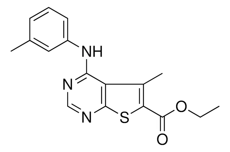 Sigma-Aldrich 5-METHYL-4-M-TOLYLAMINO-THIENO(2,3-D)PYRIMIDINE-6-CARBOXYLIC ACID ETHYL ESTER,AldrichCPR