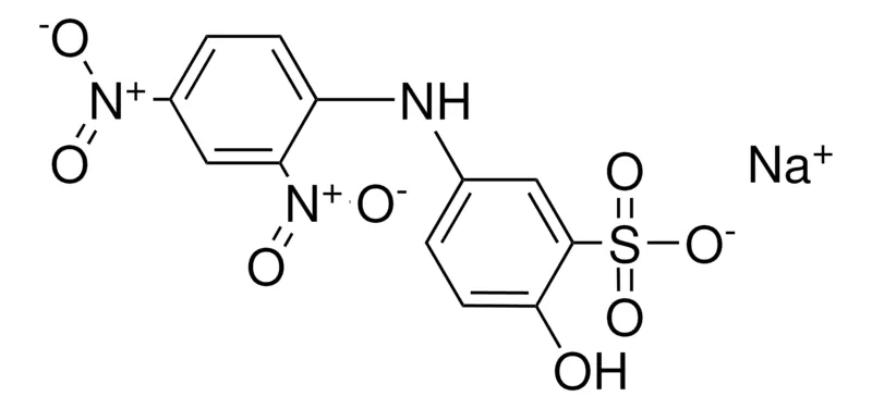 Sigma-Aldrich 2,4-DINITRO-4'-HYDROXYDIPHENYLAMINE-3'-SULFONIC ACID, SODIUM SALT,AldrichCPR