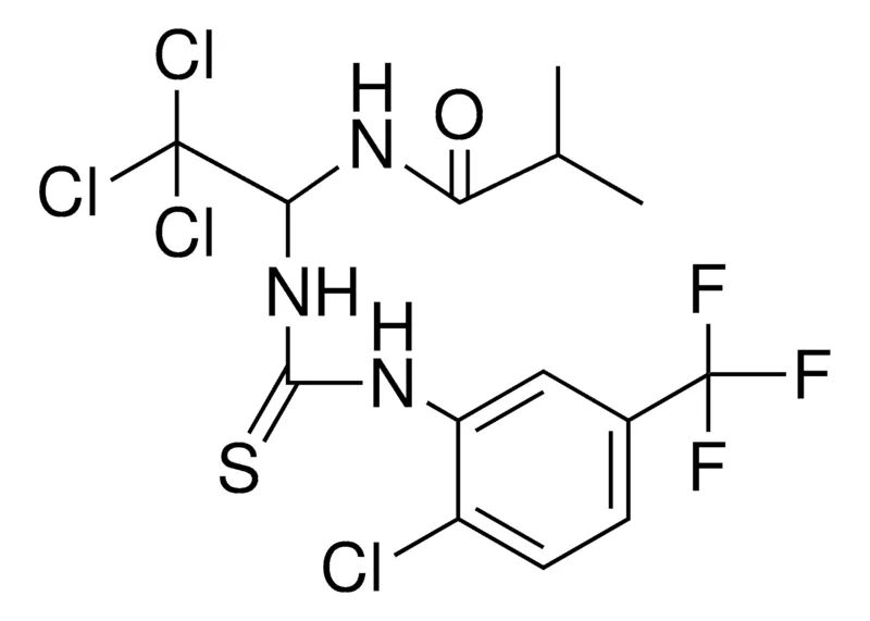 Sigma-Aldrich N-(TRICHLORO-1-(3-(2-CL-5-TRIFLUOROMETHYL-PH)-THIOUREIDO)-ET)-ISOBUTYRAMIDE,AldrichCPR