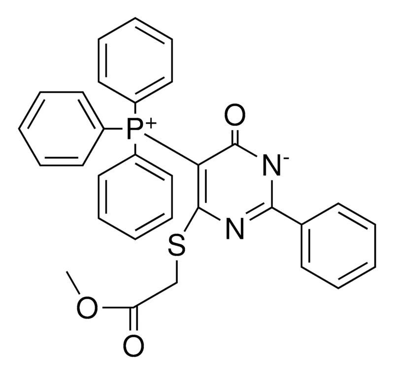 Sigma-Aldrich 6-(2-METHOXY-2-OXOETHYLTHIO)-4-OXO-2-PHENYL-5-(TRIPHENYLPHOSPHONIO)-4H-PYRIMIDIN-3-IDE,AldrichCPR
