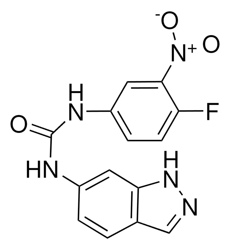 Sigma-Aldrich 1-(4-FLUORO-3-NITROPHENYL)-3-(1H-INDAZOL-6-YL)UREA,AldrichCPR