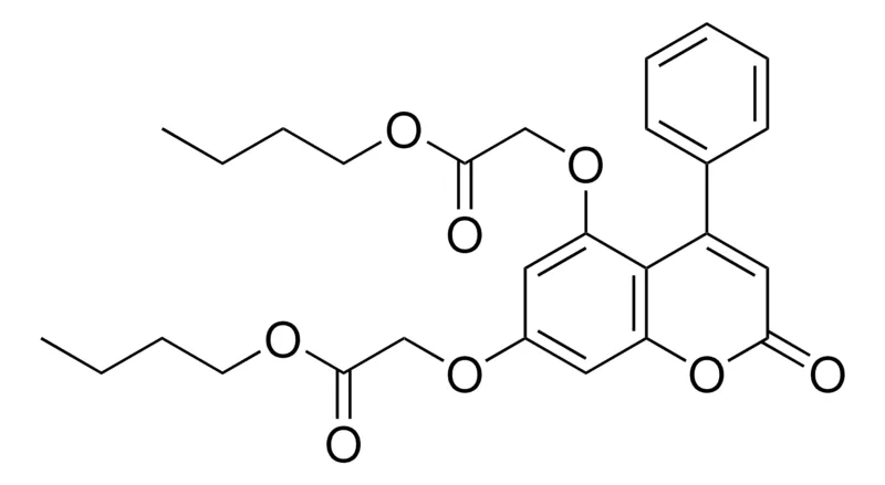 Sigma-Aldrich (5-BUTOXYCARBONYLMETHOXY-2-OXO-4-PH-2H-CHROMEN-7-YLOXY)-ACETIC ACID BUTYL ESTER,AldrichCPR