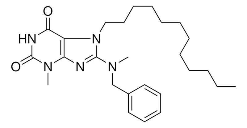 Sigma-Aldrich 8-(BENZYL(METHYL)AMINO)-7-DODECYL-3-METHYL-3,7-DIHYDRO-1H-PURINE-2,6-DIONE,AldrichCPR