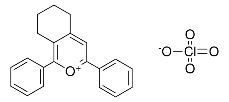 Sigma-Aldrich 1,3-DIPHENYL-5,6,7,8-TETRAHYDRO-ISOCHROMENYLIUM, PERCHLORATE,AldrichCPR