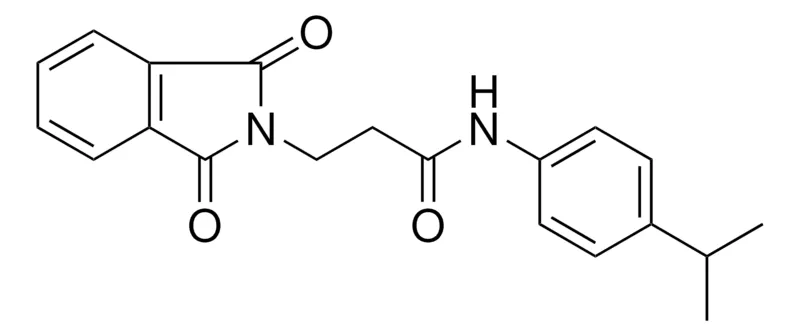 Sigma-Aldrich 3-(1,3-DIOXO-1,3-DIHYDRO-ISOINDOL-2-YL)-N-(4-ISOPROPYL-PHENYL)-PROPIONAMIDE,AldrichCPR