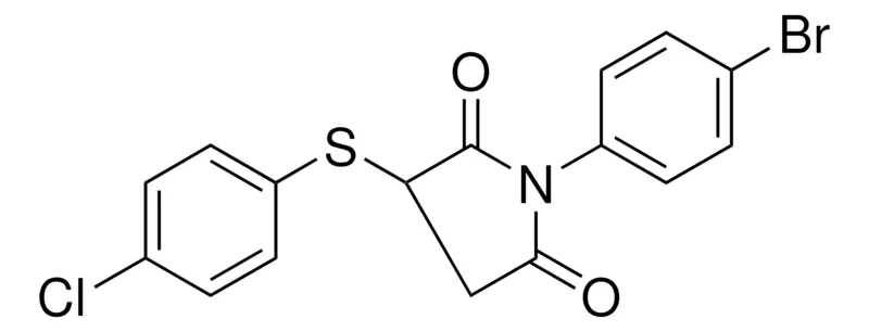 Sigma-Aldrich 1-(4-BROMO-PHENYL)-3-(4-CHLORO-PHENYLSULFANYL)-PYRROLIDINE-2,5-DIONE，AldrichCPR