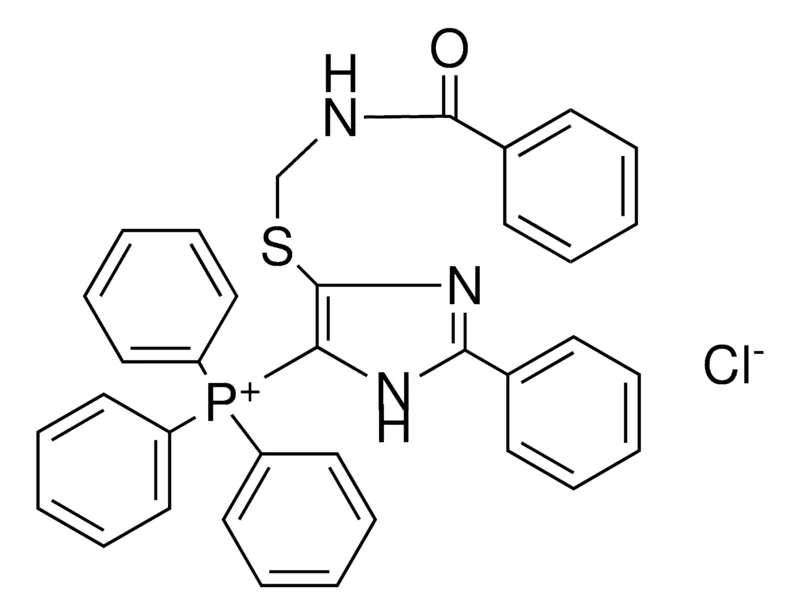 Sigma-Aldrich (5-(BENZOYLAMINO-METHYLSULFANYL)-2-PH-3H-IMIDAZOL-4-YL)-TRIPHENYL-PHOSPHONIUM,CL,AldrichCPR