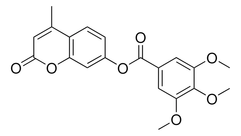 Sigma-Aldrich 3,4,5-TRIMETHOXY-BENZOIC ACID 4-METHYL-2-OXO-2H-CHROMEN-7-YL ESTER,AldrichCPR