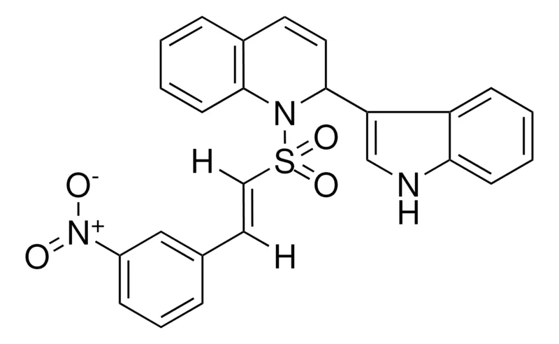 Sigma-Aldrich TRANS-2-(1H-INDOL-3-YL)-1-(2-(3-NITRO-PH)-ETHENESULFONYL)-1,2-2H-QUINOLINE,AldrichCPR