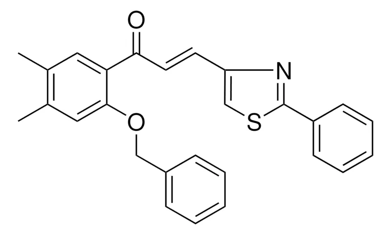Sigma-Aldrich 1-(2-BENZYLOXY-4,5-DIMETHYL-PHENYL)-3-(2-PHENYL-THIAZOL-4-YL)-PROPENONE,AldrichCPR
