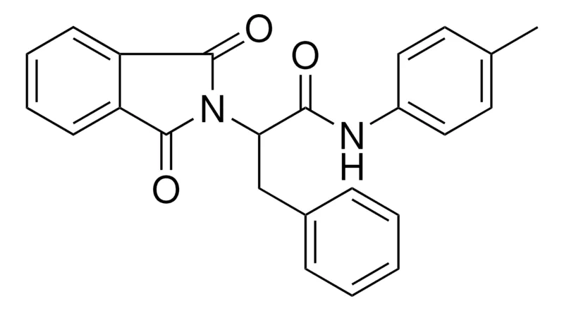 Sigma-Aldrich 2-(1,3-DIOXO-1,3-DIHYDRO-ISOINDOL-2-YL)-3-PHENYL-N-P-TOLYL-PROPIONAMIDE,AldrichCPR