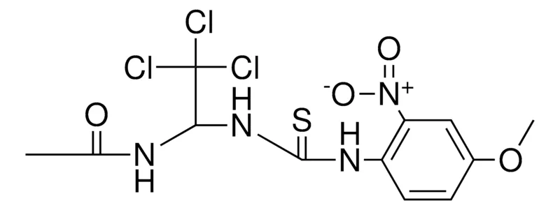 Sigma-Aldrich N-(2,2,2-TRICHLORO-1-(3-(4-METHOXY-2-NITRO-PHENYL)-THIOUREIDO)-ETHYL)-ACETAMIDE,AldrichCPR